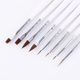 8-piece nail art brushes