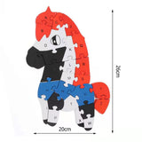 Wooden jigsaw puzzle