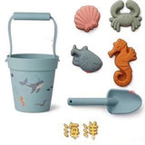 6 pieces of children's beach toys