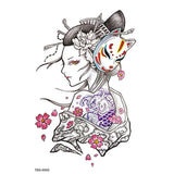 Tijdelijke waterdichte tattoo stickers