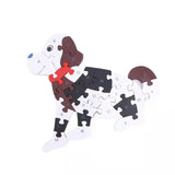 Dog wooden puzzle toy