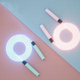 Outdoor luminous skipping rope