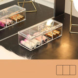 Opbergdoos van transparant wattenstaafje