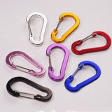 5-pack aluminum carabiner