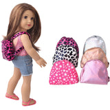 Girl doll backpack toy
