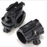 Bicycle LED flashlight bracket