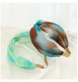 Cross knot headband