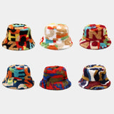 Winter women's bucket hat