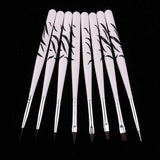 8-piece nail art brushes