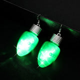 Christmas LED luminous earrings