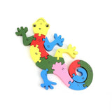 Dog wooden puzzle toy