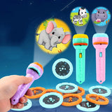 Baby flashlight projector