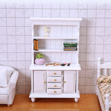 Doll house drawer display cabinet