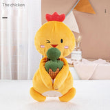 Little chicken plush toy
