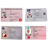 Creative Santa Flying License