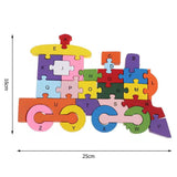 Wooden jigsaw puzzle