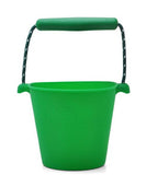 Foldable silicone beach bucket