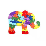 Wooden jigsaw puzzle