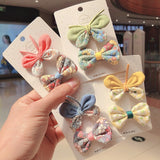 Girls bow hairpin