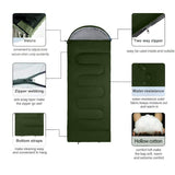Ultralight camping sleeping bag