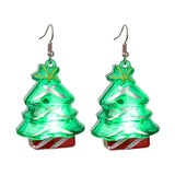Christmas LED luminous earrings