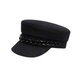 British chain navy hat
