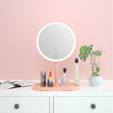LED storage mirror