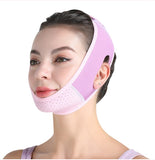Female elastic face-lift bandage