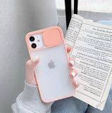 Transparent PC case for iPhone