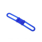 Bicycle flashlight bandage clip