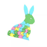 Cute wooden jigsaw puzzle