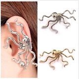 Octopus ear clip ear buckle