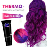 Color-changing hair dye