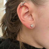 Animal ear clip earrings