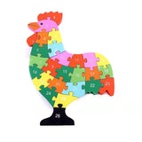 Wooden jigsaw puzzle
