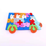Wooden jigsaw puzzle