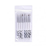 8-piece nail art brushes