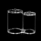 Opbergdoos van transparant wattenstaafje