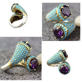 2021 Crystal Zircon Ring
