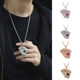 Playing Card Pendant Necklace
