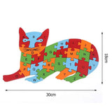 Wooden jigsaw puzzle
