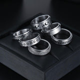 Titanium steel rotating ring