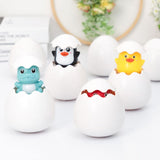 Cute duck penguin egg shower toy
