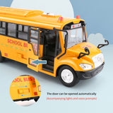 Luminous school bus toy