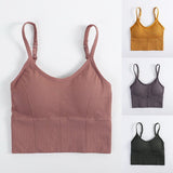 Seamless sports bra