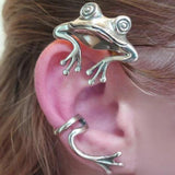 Frog non-pierced earrings