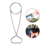 Camping water bottle hook