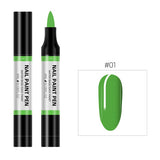 Gel nail polish pen