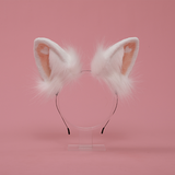 Cute plush fox headband