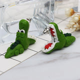 New dinosaur earrings